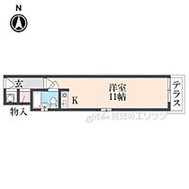 ビーコート 102 ｜ 奈良県橿原市南八木町2丁目（賃貸アパート1R・1階・24.00㎡） その2