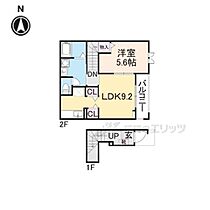 奈良県磯城郡田原本町大字十六面（賃貸アパート1LDK・2階・42.40㎡） その2