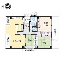 レフィナード東生駒  ｜ 奈良県生駒市東生駒1丁目（賃貸マンション3LDK・2階・121.90㎡） その2