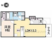 奈良県生駒郡斑鳩町法隆寺東2丁目（賃貸アパート1LDK・1階・46.83㎡） その1