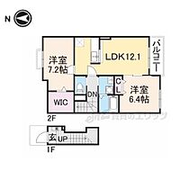 奈良県葛城市東室（賃貸アパート2LDK・2階・62.89㎡） その2