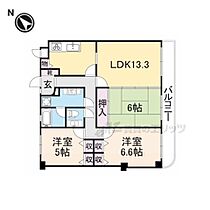 奈良県大和高田市大東町（賃貸マンション3LDK・2階・73.60㎡） その1