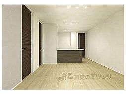 近鉄奈良線 新大宮駅 徒歩4分の賃貸マンション 1階2LDKのリビング/ダイニング