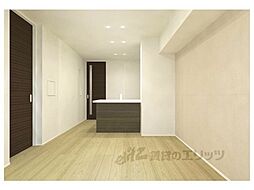 近鉄奈良線 新大宮駅 徒歩4分の賃貸マンション 4階1LDKのリビング/ダイニング