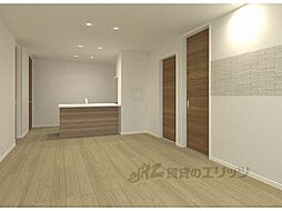 近鉄奈良線 生駒駅 徒歩5分の賃貸マンション 2階2LDKのリビング/ダイニング