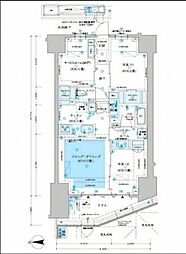 ディームス方南町 2SLDKの間取図画像