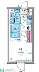 杉並区高円寺北4丁目マンション 1Kの間取図画像