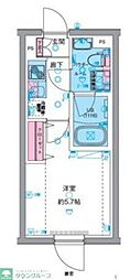 杉並区高円寺北4丁目マンション 1Kの間取図画像