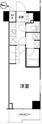 ルーブル方南町弐番館 1Kの間取図画像