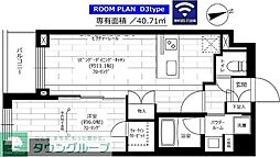 ステージグランデ東武練馬 1LDKの間取図画像