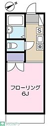 ジュネス吉祥寺 1Kの間取図画像
