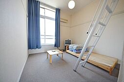 レオパレスジニア 201 2階1Kのリビング/ダイニング