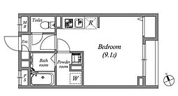 PASEO東武練馬 1階1Kの間取り