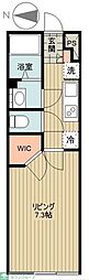 仮称)西東京市芝久保町1丁目PJ 1Kの間取図画像