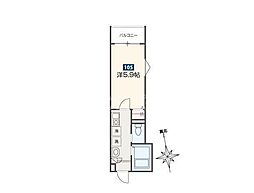 JR総武本線 新小岩駅 徒歩5分の賃貸アパート 1階1Kの間取り
