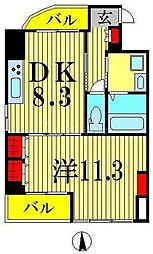 間取図画像 1DK