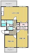 casa稲木 302 ｜ 香川県善通寺市稲木町974-1（賃貸マンション2LDK・3階・66.47㎡） その2