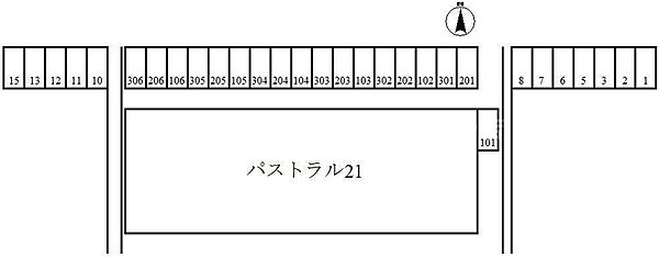 パストラル21 302｜香川県高松市円座町(賃貸アパート3LDK・3階・70.47㎡)の写真 その18