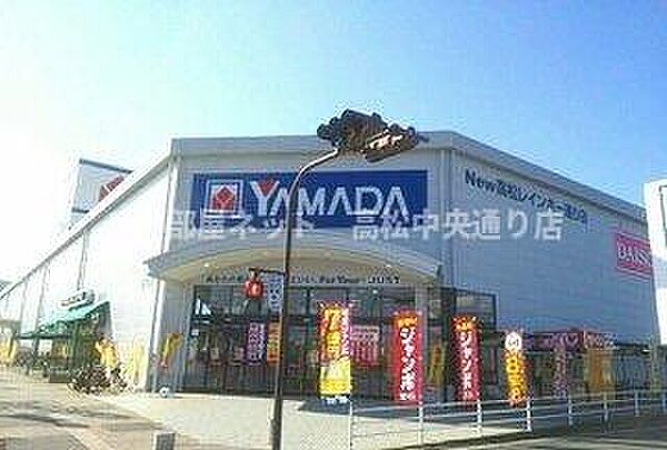 画像19:ヤマダ電機高松レインボー通り店まで550m
