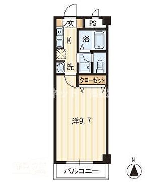 アペレス木太 203｜香川県高松市木太町(賃貸マンション1K・2階・28.05㎡)の写真 その2