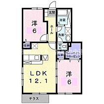 ヴィラージュI 102 ｜ 香川県高松市円座町1925番地1（賃貸アパート2LDK・1階・56.80㎡） その2