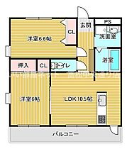 コーナス木太S 206 ｜ 香川県高松市木太町4252（賃貸マンション2LDK・2階・54.16㎡） その2