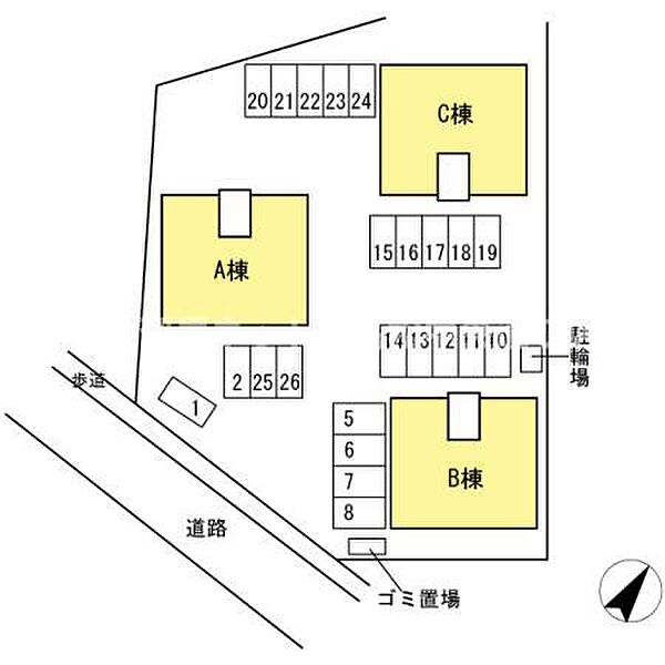 アーンジュハイツ A棟 202｜香川県仲多度郡琴平町苗田(賃貸アパート3K・2階・53.76㎡)の写真 その22