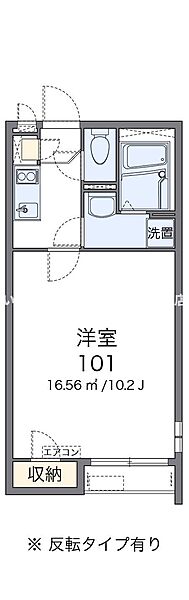 クレイノ茂木 103｜香川県観音寺市茂木町2丁目(賃貸アパート1K・1階・27.25㎡)の写真 その2