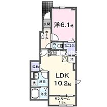 ニューライズ真時III 101 ｜ 香川県丸亀市飯山町真時446番地2（賃貸アパート1LDK・1階・44.02㎡） その2