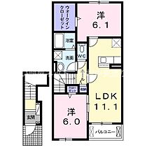 グラン・ソーレ　Ａ 202 ｜ 香川県綾歌郡宇多津町津の郷192番地1（賃貸アパート2LDK・2階・58.64㎡） その2