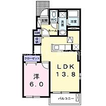 メゾン峰風I 101 ｜ 香川県丸亀市綾歌町富熊421番地2（賃貸アパート1LDK・1階・45.89㎡） その2