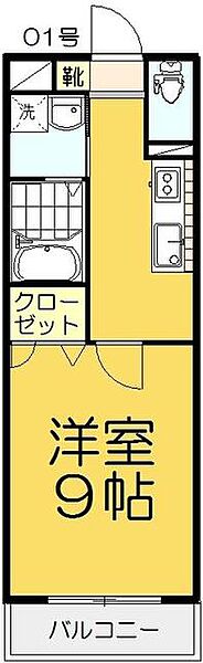 SUNGARDEN 201｜香川県高松市上天神町(賃貸マンション1K・2階・30.36㎡)の写真 その2