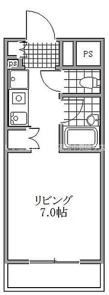 ハーバービュー 805｜香川県高松市西の丸町(賃貸マンション1K・6階・22.87㎡)の写真 その2