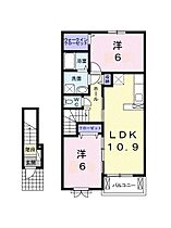 エルシオンII 202 ｜ 香川県高松市勅使町175-1（賃貸アパート2LDK・2階・57.21㎡） その2