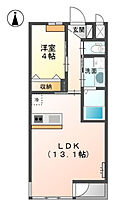 アルバＭ 105 ｜ 香川県高松市春日町1296-6（賃貸アパート1LDK・1階・41.25㎡） その2