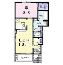 ラネ・ド・シアンＡ 101 ｜ 香川県観音寺市出作町269番地（賃貸アパート1LDK・1階・48.35㎡） その2