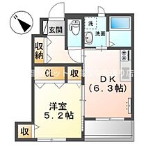 ソフィーナ 101 ｜ 香川県綾歌郡宇多津町新開2563-1（賃貸アパート1DK・1階・34.71㎡） その2