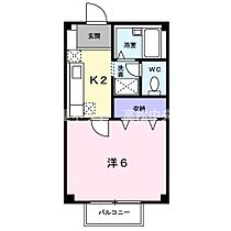 メゾン・ユニソール 202 ｜ 香川県坂出市谷町1丁目7番49号（賃貸アパート1K・2階・23.18㎡） その2