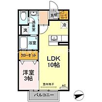 ベルジュ三条 203 ｜ 香川県高松市三条町（賃貸アパート1LDK・2階・33.39㎡） その2