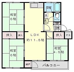 間取図画像 3LDK