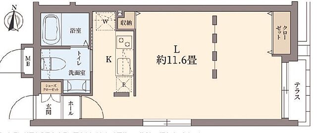 間取り アーバイル新宿西落合 1階/-