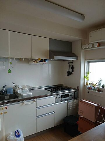 キッチン サンパークマンション鶯谷 8階/-