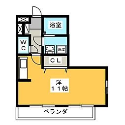 ソフィア南本町 ワンルームの間取図画像