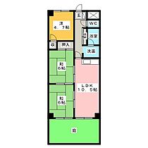 ベルシャイン竹原Ａ  ｜ 静岡県駿東郡長泉町竹原（賃貸マンション3LDK・1階・60.50㎡） その2