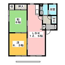 ベルグランデ長泉Ｃ  ｜ 静岡県駿東郡長泉町中土狩（賃貸アパート2LDK・1階・57.82㎡） その2