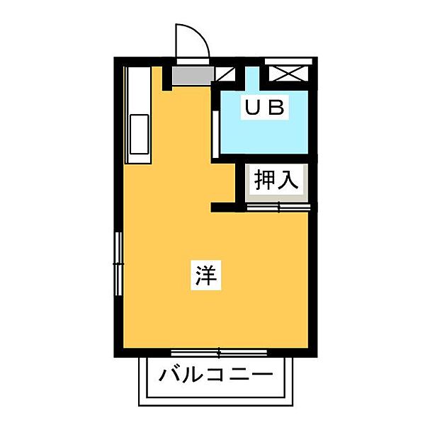 ホワイトヒルズ ｜静岡県三島市富士ビレッジ(賃貸アパート1R・2階・19.44㎡)の写真 その2