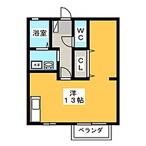 サンライズＢ  ｜ 静岡県駿東郡長泉町桜堤２丁目（賃貸アパート1R・2階・35.30㎡） その2