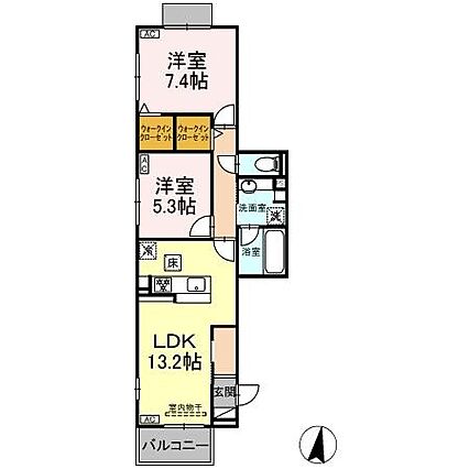 ブラウンコート_間取り_0