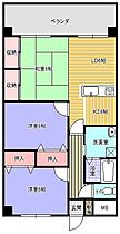 ビッグベアI 603 ｜ 福岡県三潴郡大木町大字上木佐木45-1（賃貸マンション3LDK・6階・65.00㎡） その2