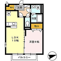 福岡県久留米市国分町864（賃貸アパート1LDK・1階・40.02㎡） その2